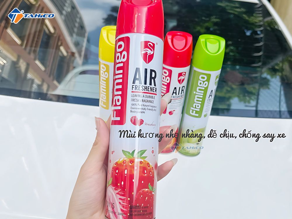 Xịt khử mùi Flamingo Air Freshener F011 330ml 48 Hướng dẫn sử dụng