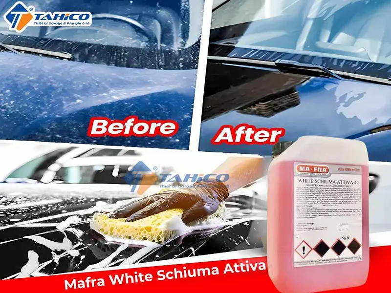 Nước rửa xe có chạm Mafra White Schiuma Attiva 54 mafra white schiuma attiva 13