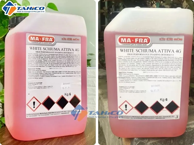 Nước rửa xe có chạm Mafra White Schiuma Attiva 8 Nước rửa xe có chạm Mafra White Schiuma Attiva - Ảnh 8