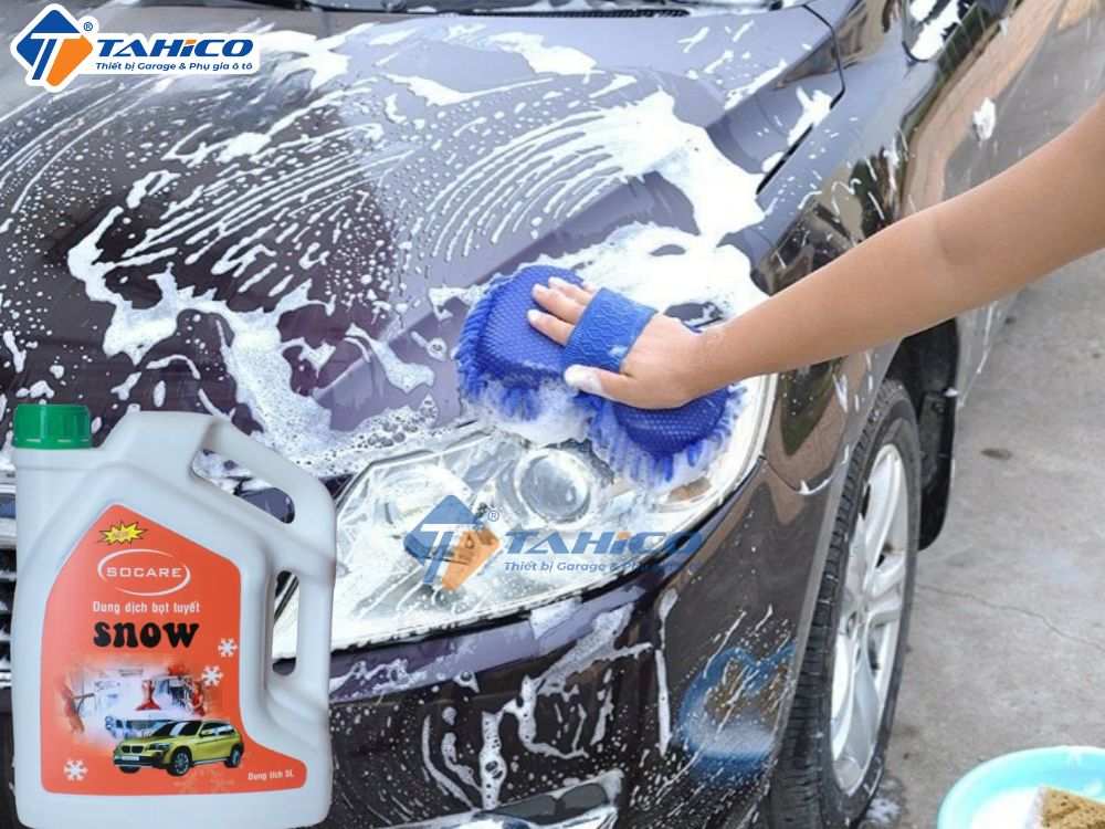 Nước rửa xe bọt tuyết Socare Snow 5 lít và 20 lít 2 Nước rửa xe bọt tuyết Socare Snow 5 lít và 20 lít - Ảnh 2