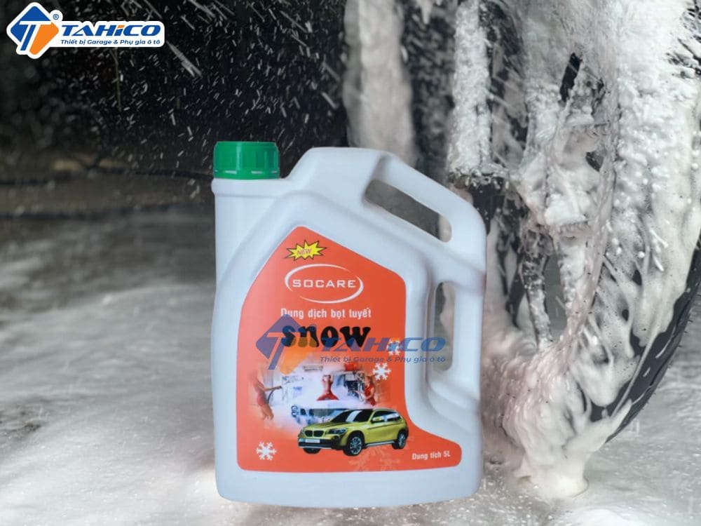 Nước rửa xe bọt tuyết Socare Snow 5 lít và 20 lít 54 nuoc rua xe bot tuyet socare snow 5 lit 20 lit 5