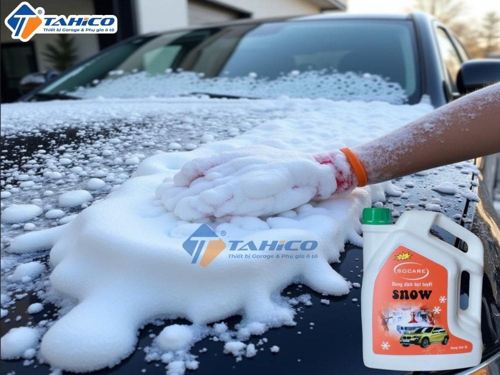 Nước rửa xe bọt tuyết Socare Snow 5 lít và 20 lít 52 Đặc điểm Socare Snow