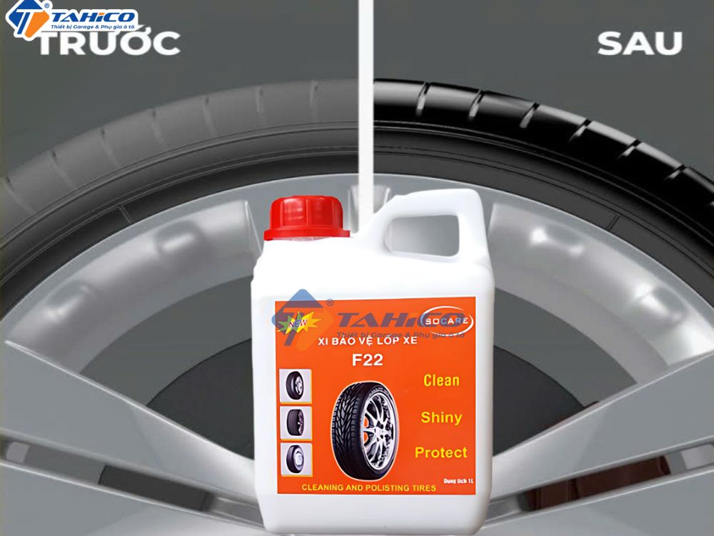Xi bảo vệ lốp Socare Super Car Tire Protection F22 43 socare super car tire protection f22 12