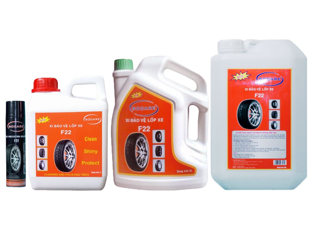 Xi bảo vệ lốp xe Socare Super Car Tire Protection F22