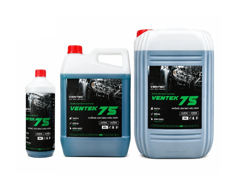 Dung dịch rửa xe không chạm SIÊU BÓNG Ventek VET75