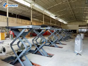 Cầu nâng cắt kéo âm nền Heshbon HL-35F 3,5 tấn 15 Đặc điểm tính năng Heshbon HL-35F