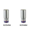 Khẩu tuýp 3/4" Kingtony 623545M | 623546M 6 cạnh, Trắng, Dài 95mm