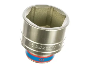 Khẩu tuýp 3/4" Kingtony 633055M - 55mm, 12 cạnh, Trắng, Dài 76mm