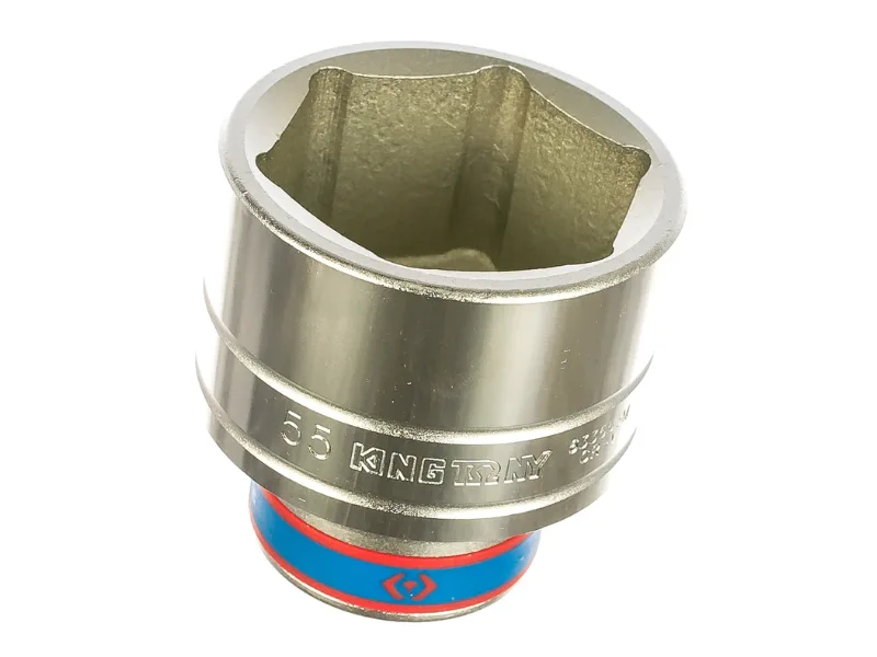 Khẩu tuýp 3/4" Kingtony 633055M - 55mm, 12 cạnh, Trắng, Dài 76mm
