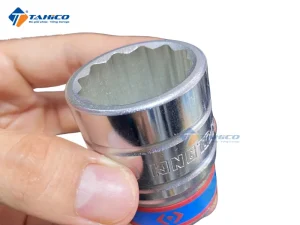 Khẩu tuýp 3/4" Kingtony 633055M - 55mm, 12 cạnh, Trắng, Dài 76mm 8 Đặc điểm tính năng Kingtony 633055M