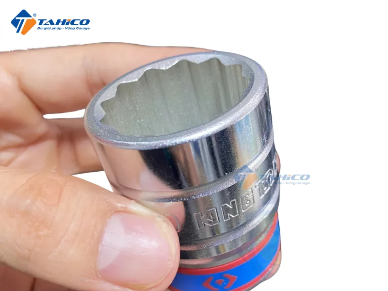 Khẩu tuýp 3/4" Kingtony 633055M - 55mm, 12 cạnh, Trắng, Dài 76mm 14 Đặc điểm tính năng Kingtony 633055M