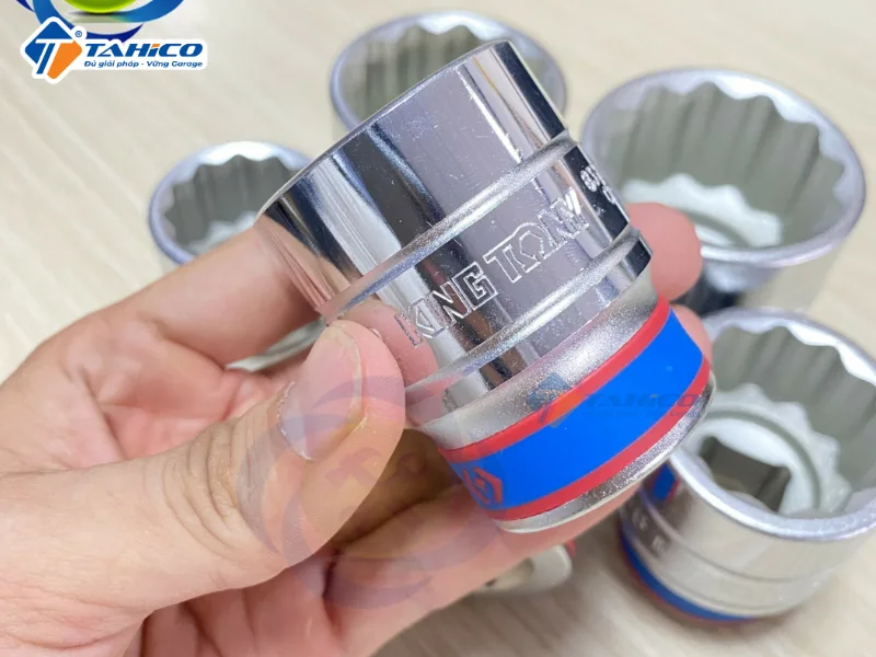 Khẩu tuýp 3/4" Kingtony 633055M - 55mm, 12 cạnh, Trắng, Dài 76mm 15 Khẩu tuýp 3/4" Kingtony 633055M - 55mm, 12 cạnh, Trắng, Dài 76mm