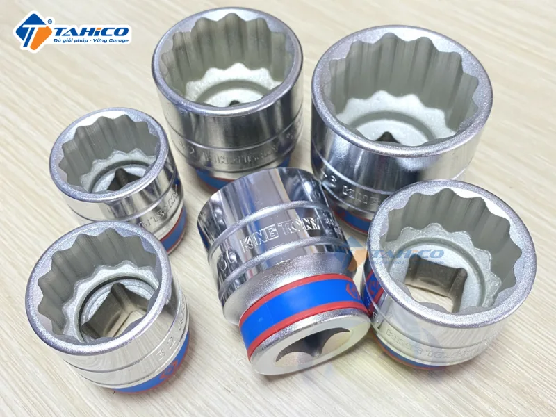 Khẩu tuýp 3/4" Kingtony 633055M - 55mm, 12 cạnh, Trắng, Dài 76mm 17 Khẩu tuýp 3/4" Kingtony 633055M - 55mm, 12 cạnh, Trắng, Dài 76mm