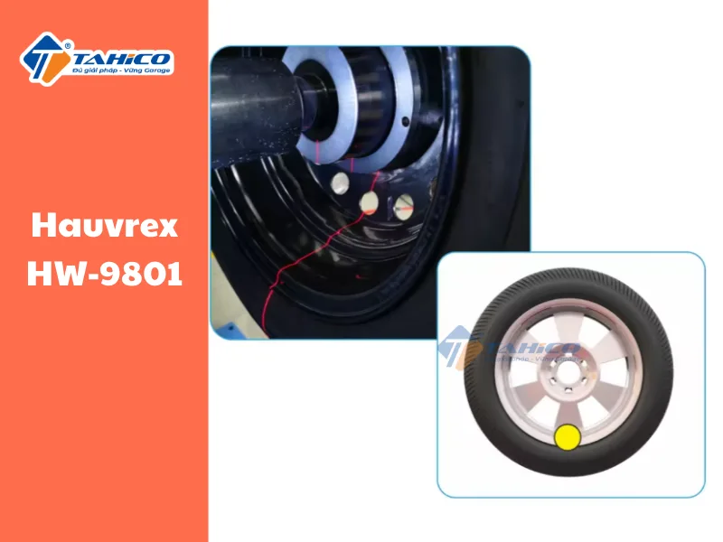 Máy cân mâm Hauvrex HW-9800, HW9801 10-24 inch | Tự động 3 Máy cân mâm Hauvrex HW-9800, HW9810 10-24 inch | Tự động