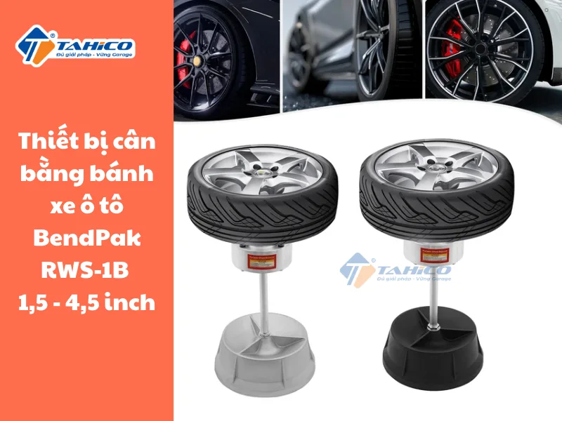 Thiết bị cân bằng bánh xe ô tô BendPak RWS-1B 1,5 - 4,5 inch 21 Thiết bị cân bằng bánh xe ô tô BendPak RWS-1B