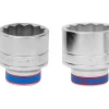 Hình ảnh sản phẩm Khẩu tuýp 3/4inch Kingtony 6 cạnh, Trắng, Dài 78mm | 58mm 60mm