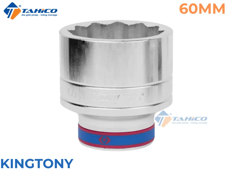 Khẩu tuýp 3/4inch Kingtony 6 cạnh, Trắng, Dài 78mm | 58mm 60mm 59 Hình ảnh sản phẩm Khẩu tuýp 3/4inch Kingtony 6 cạnh, Trắng, Dài 78mm | 58mm 60mm