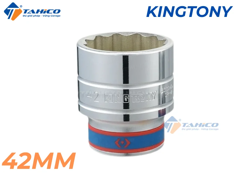 Khẩu tuýp 3/4" Kingtony 633041M/Kingtony 633042M 12 cạnh, Trắng, Dài 64mm | 41mm 42mm 59 Hình ảnh sản phẩm Khẩu tuýp 3/4" Kingtony 633041M/Kingtony 633042M 12 cạnh, Trắng, Dài 64mm | 41mm 42mm