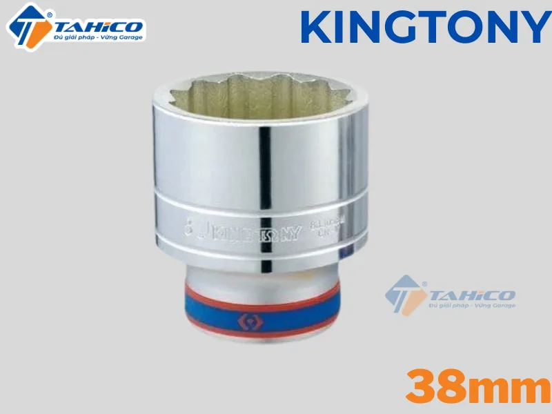 Khẩu tuýp 3/4" Kingtony 633038M - 38mm, 12 cạnh, Trắng, Dài 60mm 16 Hình ảnh sản phẩm Khẩu tuýp 3/4" Kingtony 633038M - 38mm, 12 cạnh, Trắng, Dài 60mm