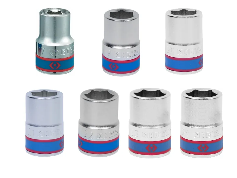 Hình ảnh sản phẩm Khẩu tuýp 3/4 inch Kingtony 6 cạnh, Trắng, Dài 51mm | 17mm - 24mm