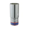 Hình ảnh sản phẩm Khẩu tuýp 3/4 inch Kingtony 6 cạnh, Trắng, Dài 90mm