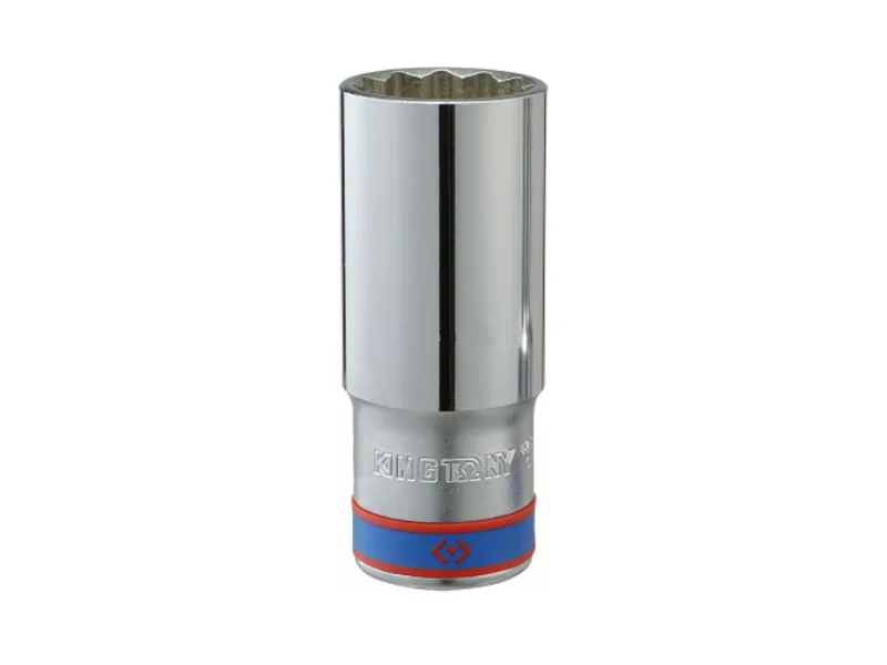 Hình ảnh sản phẩm Khẩu tuýp 3/4 inch Kingtony 6 cạnh, Trắng, Dài 90mm