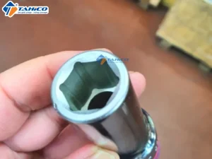 Hình ảnh sản phẩm Khẩu tuýp 3/4 inch Kingtony 6 cạnh, Trắng, Dài 90mm