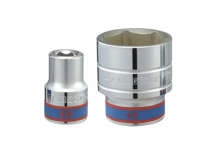 Hình ảnh sản phẩm Khẩu tuýp 3/4 inch Kingtony 6 cạnh, Trắng, Dài 52mm