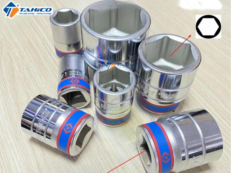 Khẩu tuýp 3/4 inch Kingtony 6 cạnh, Trắng, Dài 52mm | 25mm - 29mm 70 Hình ảnh sản phẩm Khẩu tuýp 3/4 inch Kingtony 6 cạnh, Trắng, Dài 52mm