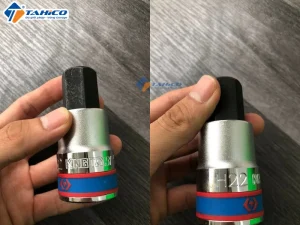 Khẩu tuýp 3/4 inch Kingtony Trắng, Dài 80mm | Kèm lục rời H14 -H22 9 Hình ảnh sản phẩm Khẩu tuýp 3/4 inch Kingtony Trắng, Dài 80mm | Kèm lục rời H14 -H22