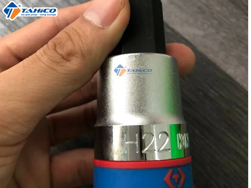 Khẩu tuýp 3/4 inch Kingtony Trắng, Dài 80mm | Kèm lục rời H14 -H22 6 Hình ảnh sản phẩm Khẩu tuýp 3/4 inch Kingtony Trắng, Dài 80mm | Kèm lục rời H14 -H22