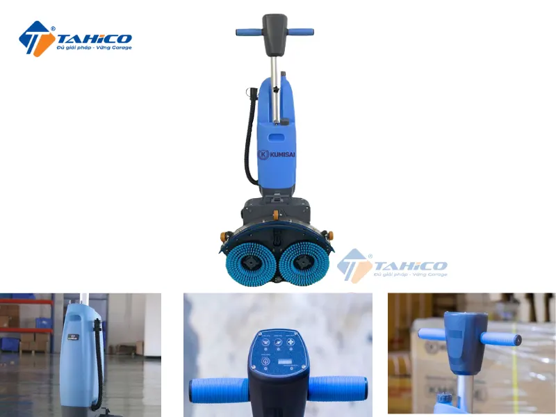 Máy chà sàn liên hợp Kumisai KMS-E22 (Ắc Quy) 160Wx2 | Mini 20 Máy chà sàn liên hợp Kumisai KMS-E22 (Ắc Quy) | Mini