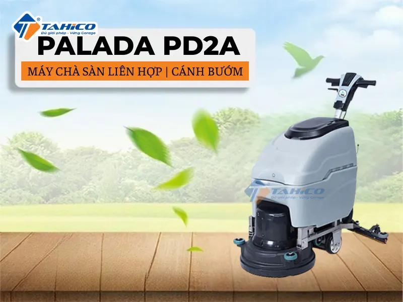 Máy chà sàn liên hợp Palada PD2A 750-1200W | Cánh bướm 6 Máy chà sàn liên hợp Palada PD2A