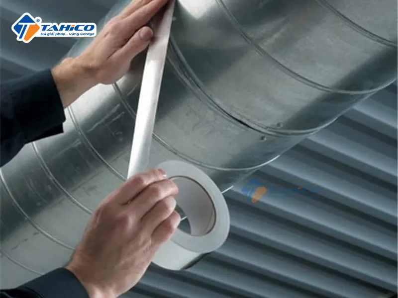 Băng keo nhôm chịu nhiệt cao 3M Aluminum Foil Tape 425 50mm×55m 19 Băng keo nhôm chịu nhiệt cao 3M Aluminum Foil Tape 425 50mm×55m