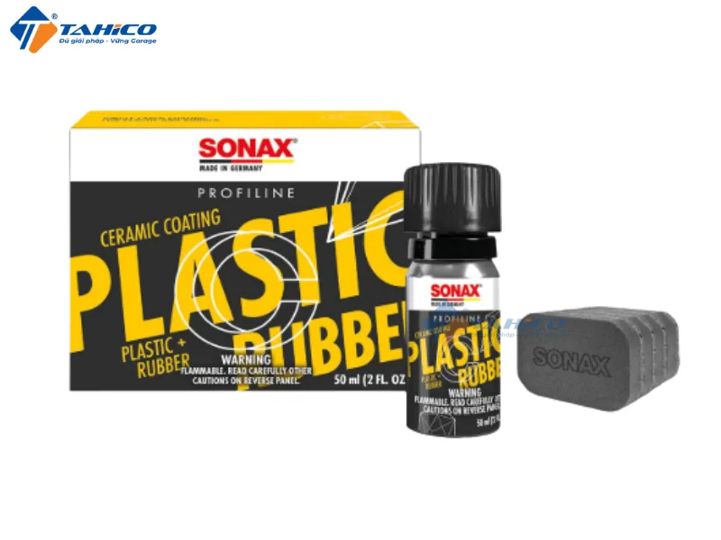Ceramic phủ nhựa, cao su Sonax Ceramic Coating Plastic Rubber 241000 50ml 12 Ceramic phủ nhựa, cao su SONAX Ceramic Coating Plastic Rubber 241000 50ml