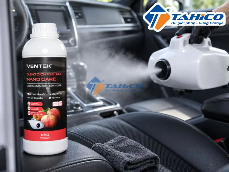 Dung dịch khử khuẩn và mùi Nano Ventek NanoCare 1L 45 Dung dịch khử khuẩn và mùi Nano Ventek NanoCare 1L