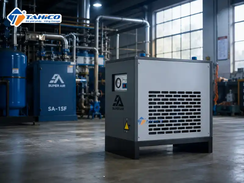 Máy sấy khí Super Air SA-2SF - Phù hợp máy nén khí 15-20HP 21 Đánh giá hiệu quả đầu tư từ Tahico