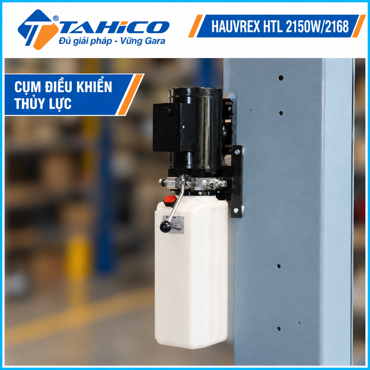 Cầu nâng 2 trụ cáp dưới Hauvrex HTL2150W/2168 7 Cầu nâng 2 trụ cáp dưới Hauvrex HTL2150W/2168 - Ảnh 7