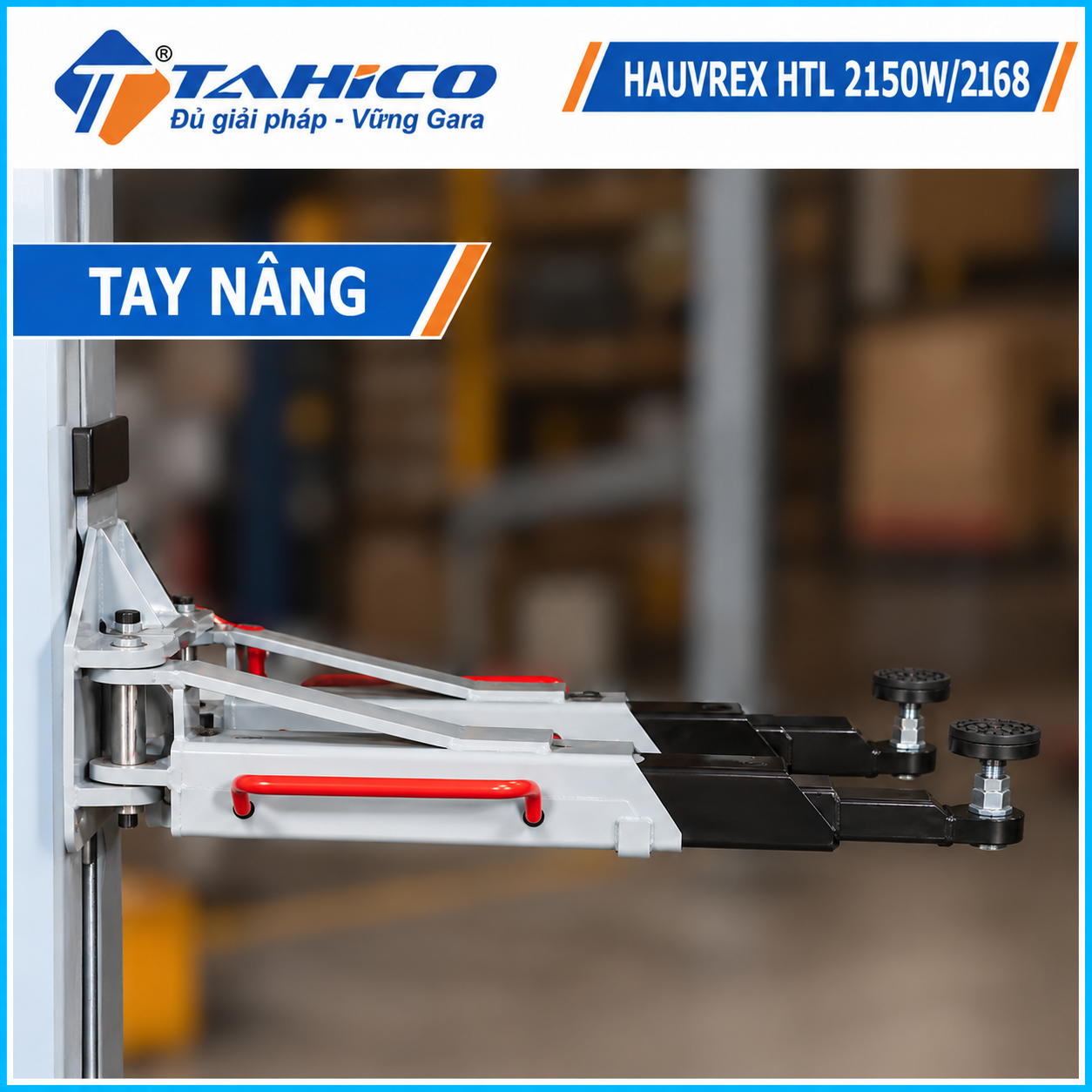Cầu nâng 2 trụ cáp dưới Hauvrex HTL2150W/2168 3 Cầu nâng 2 trụ cáp dưới Hauvrex HTL2150W/2168 - Ảnh 3