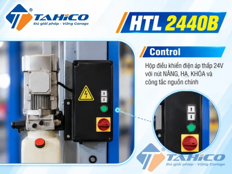 Cầu nâng 2 trụ cáp dưới Hauvrex HTL2440B 18 Hình ảnh các chi tiết sản phẩm Cầu nâng 2 trụ cáp dưới Hauvrex HTL2440B.