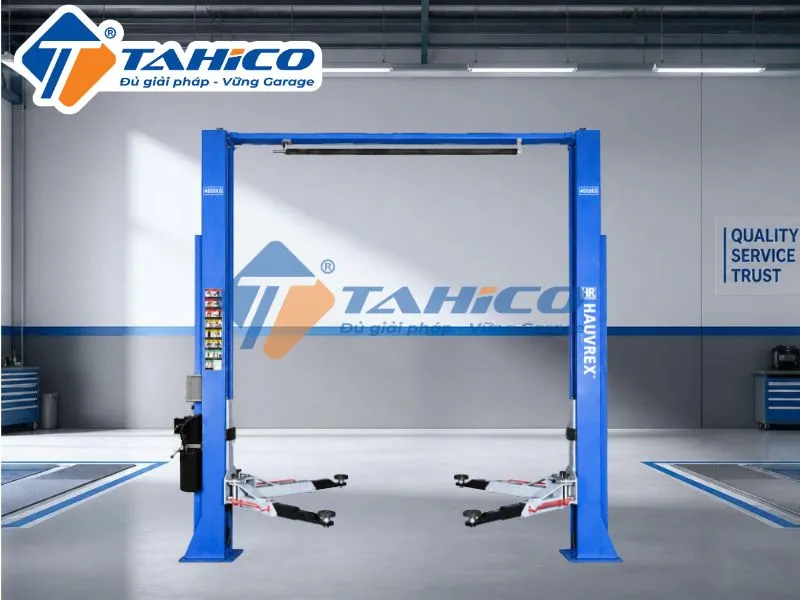 Cầu nâng 2 trụ cáp trên Hauvrex HTL3340 19 Hình ảnh sản phẩm Cầu nâng 2 trụ cáp trên Hauvrex HTL3340.