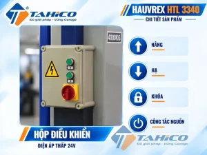 Cầu nâng 2 trụ cáp trên Hauvrex HTL3340 10 cau nang 2 tru cap tren hauvrex htl3340 4
