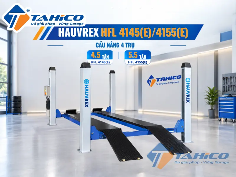 Cầu nâng 4 trụ Hauvrex HFL4145(E)/HFL4155(E) 38 Hình ảnh sản phẩm Cầu nâng 4 trụ Hauvrex HFL4145(E)/HFL4155(E).