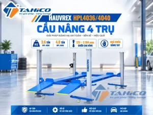 Cầu nâng 4 trụ Hauvrex HPL4036/HPL4040 7 Hình ảnh sản phẩm Cầu nâng 4 trụ Hauvrex HPL4036/HPL4040.