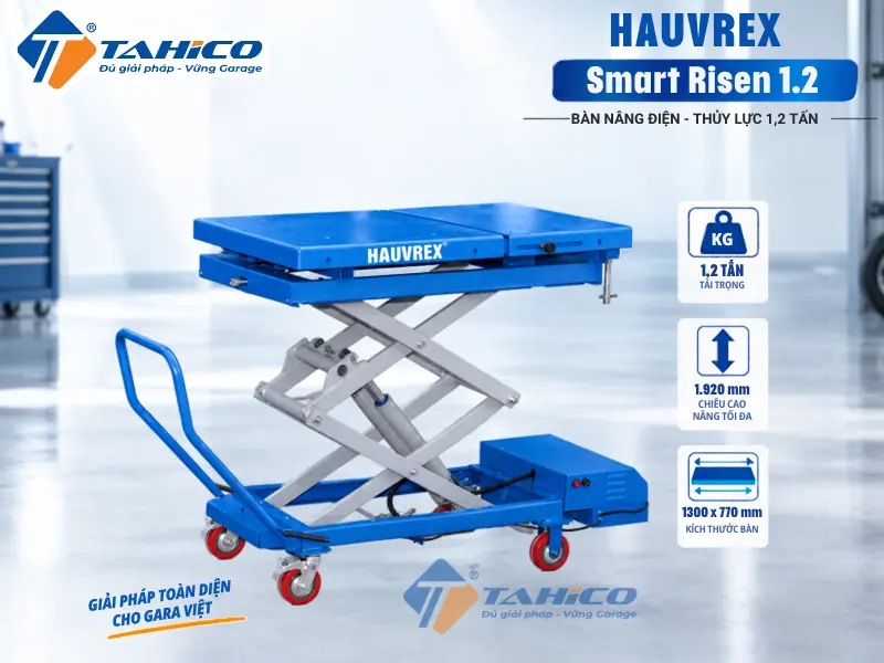 Cầu nâng di động Hauvrex Smart Risen 1.2 18 Cầu nâng di động Hauvrex Smart Risen 1.2