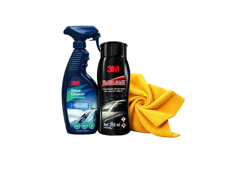 Combo Chăm Sóc Kính Xe 3 Món 3M