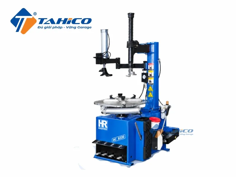 Máy ra vào lốp ô tô bán tự động Hauvrex HC8320